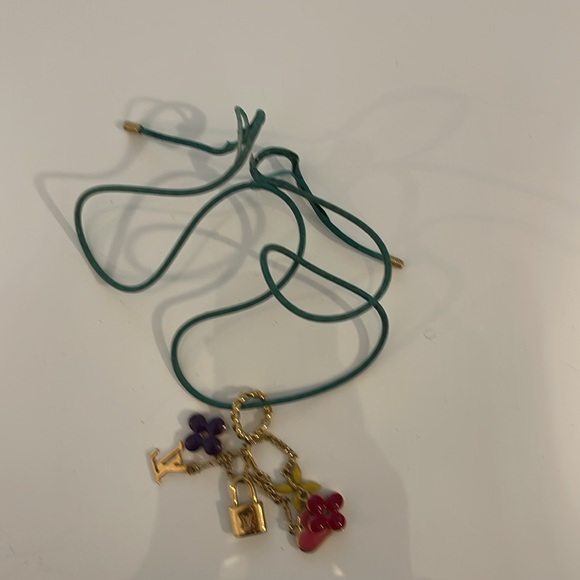 Louis Vuitton Multicolor Monogram Tiff Sweet Necklace - Picture 10 of 10